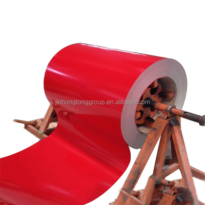 SGCC/CGCC Grade Color Coated Steel Coil per applicazioni industriali Larghezza 600-1250MM Coil ID 508/610mm Fabbricato