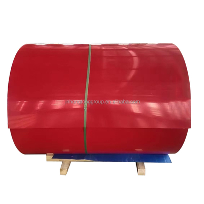 SGCC/CGCC Grade Color Coated Steel Coil per applicazioni industriali Larghezza 600-1250MM Coil ID 508/610mm Fabbricato