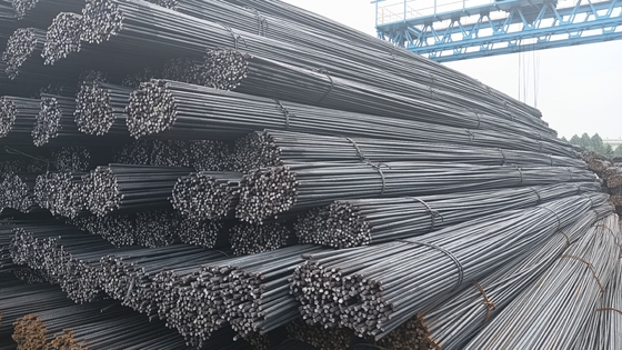 Alti livelli HRB400/500 ASTM A615 BS4449 Infissi in acciaio al carbonio per edifici commerciali Lunghezza 8M
