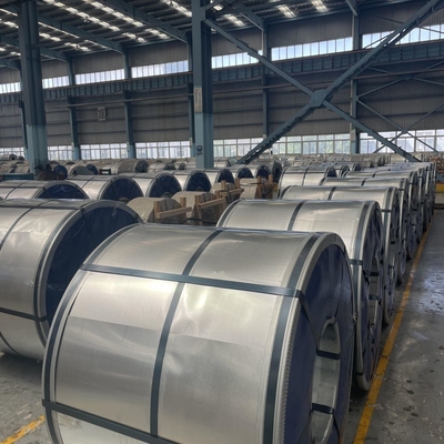 Servizio di trasformazione Piega di lamiera di acciaio a rotolo freddo sgc400 z275 prima immersione a caldo g550 bobina di acciaio galvanizzato con tolleranza ± 1%