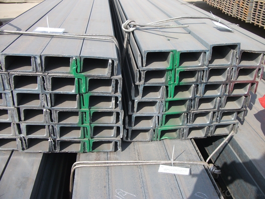 Q235/Q345/SS400/Q420/Q460/S235JR Strutturale su misura Galvanizzato C Canale Acciaio a forma di U Canale di acciaio NON perforato 2024