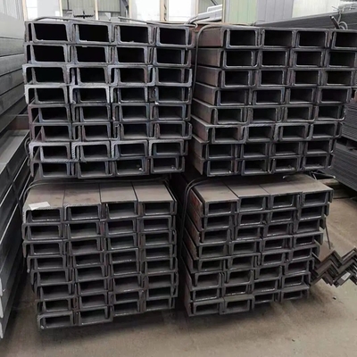 Q235 Q345 SS400 Materiale U-Channel Acciaio al carbonio 0,8 mm-3,0 mm Spessore 100% Tolleranza testata ± 1% per il sistema di supporto