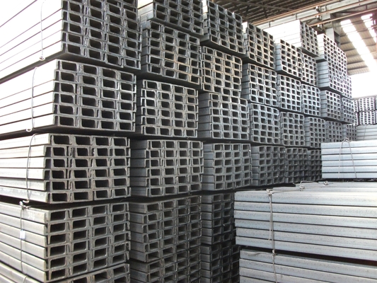 Canali di acciaio non legato di tipo U di ferro di carbonio laminati a caldo
