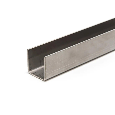 Canali in acciaio inossidabile Canali per tubi di supporto Canali 100x50x5mm Larghezza Superficie Finitura TSHS