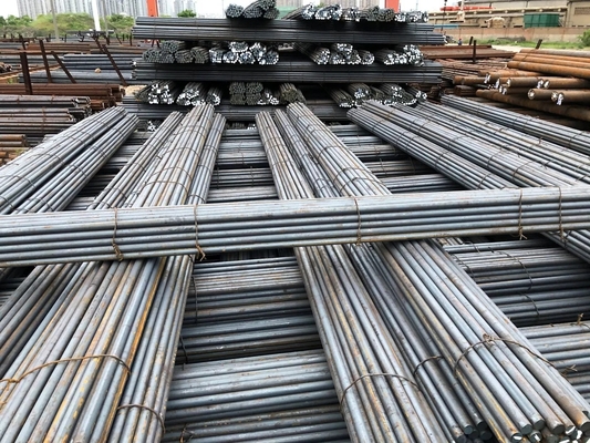 Materiale da costruzione per l'industria Q235 Q255 Q345 laminato a caldo laminato a freddo Rod di acciaio a barre rotonde per dimensioni e diametri personalizzati
