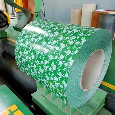 Coil galvanizzato PPGI/PPGL Coil in acciaio rivestito a colori con tolleranza ± 1% e confezionamento marittimo standard