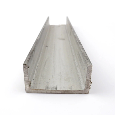 Profili di acciaio inossidabile laminato a freddo personalizzabili tipo canale U con finitura superficiale TSHS/2B/THS/2D/BA/2BB/No.3