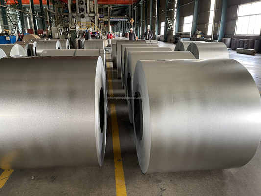 0.8mm laminato a freddo galvanizzato bobina di ferro acciaio metallo Galvalume bobina strisce GI Z275 di acciaio galvanizzato con certificato JIS