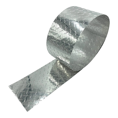 ALow Price Aluminum Embossed Sheet 5mm Spessore 5051 Aluminum Checker Plate Coil Prezzo utilizzato per pavimento antiscivolo