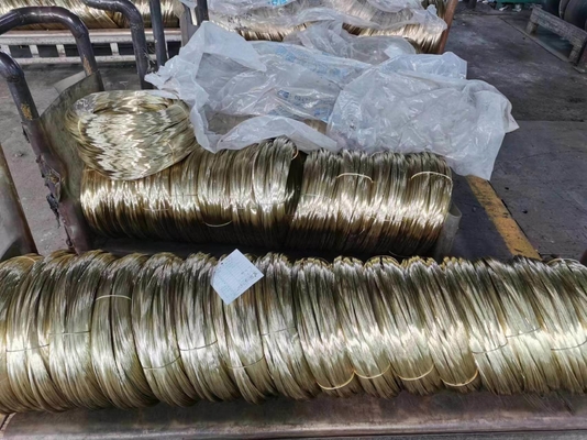 Qualità garantita Alta resistenza alla corrosione Aisi 304 Stainless Steel Wire Rods Gold Plated Stainless Steel Wire