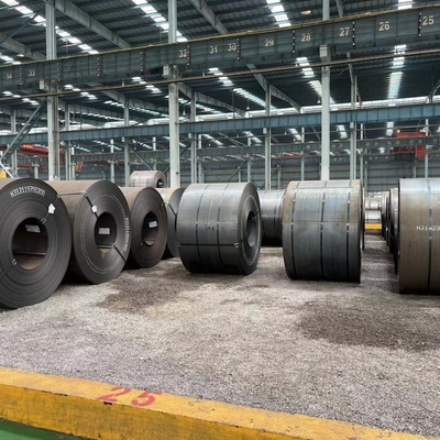 GBT700 Q235A ASTM A283M JIS G3101 SS440 Fogli di acciaio laminati a caldo bobina MS laminato a caldo HR lamiera di acciaio al carbonio bobina di lamiera di ferro