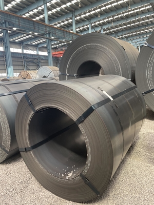 Miglior Prezzo Nero Rilasciato Grado 40 A36 Ss400 Q235 Q195 un tamburo 8 tonnellate di bobina di acciaio al carbonio laminata a caldo Da fabbrica