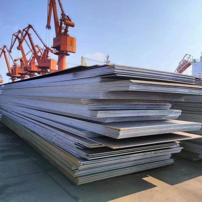 Buono prezzo Q235 Q345 S355 lamiera di acciaio metallo laminato a caldo lamiera di acciaio a basso tenore di carbonio