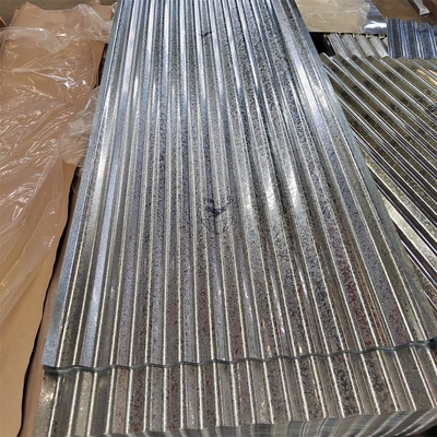 Materiale da costruzione GI/HDG/GP/GA DX51D lamiera di acciaio ondulato lamiera di tetto di acciaio preverniciato lamiera di tetto di acciaio galvanizzato