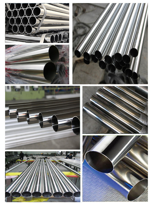 Acciaio inossidabile di grado alimentare Pipe in acciaio inossidabile senza saldature Pipe metalliche impianto chimico di tubi resistente alla corrosione durevole