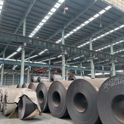 Coil di acciaio al carbonio ASTM Q235, Q235B, Q195, A283 Standard HRC da un fornitore cinese affidabile, ideale per materiali da costruzione.