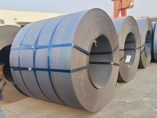 Coil di acciaio a quadri A36 laminato a caldo, lamiera di acciaio leggero ST52 e foglio a quadri S235JR versatili e di alta qualità
