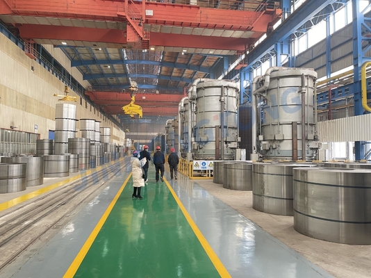 Qualità Crc Jis Astm Dc01 Spcc Spessore 0,2-3 mm Basso tenore di carbonio normale oliato a freddo laminato in acciaio striscia / bobina con buon prezzo