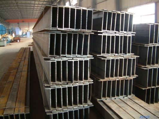 Prezzi bassi Strutturali in acciaio Nuovamente prodotte travi H in acciaio laminate a caldo per travi H Q195 Q235 h-beam Per uso nell'industria elettrica