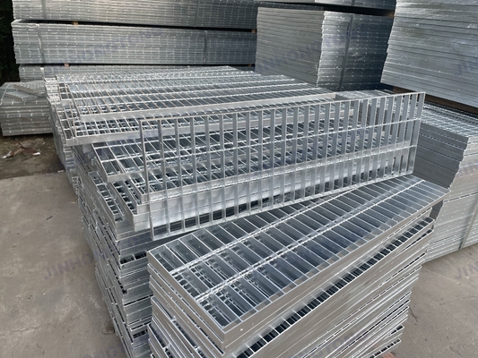 Griglia in acciaio personalizzabile Vendita a caldo Metalli materiali da costruzione caldi immersi in acciaio galvanizzato Griglie per passerelle e griglie per piattaforme
