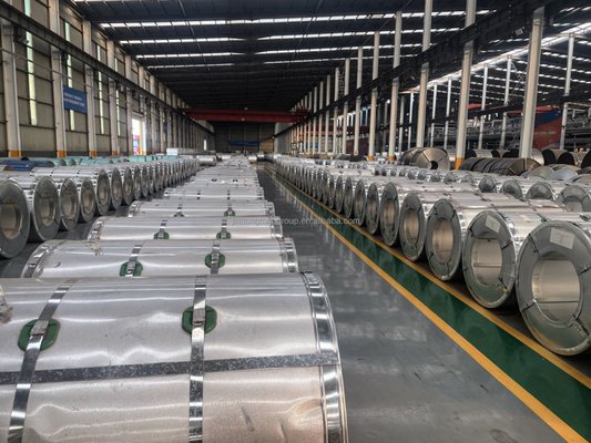 Vendita diretta in fabbrica DX51D bobina di acciaio galvanizzato di calibro 26 Galvalume bobina di acciaio G550 S350gd bobina di acciaio in alluminio preverniciata immersa a caldo