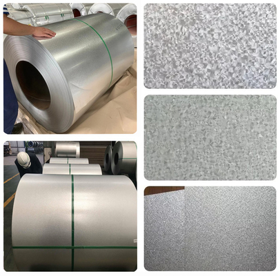55% di alluminio Aluzinc Afp Acciaio rivestito anti dito Az150 Galvalume Coil Gl Galvalume Steel Coil Hot Dip Galvalume Steel Coil