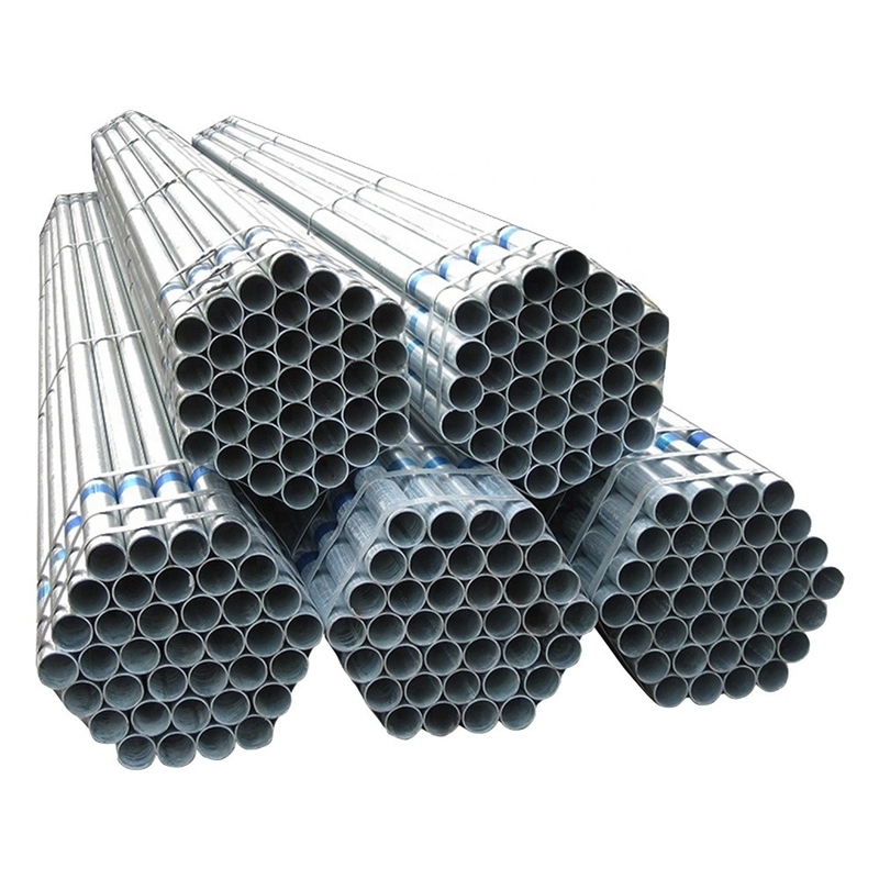 250mm di diametro tubo galvanizzato 10 pollici rotondo tubo di acciaio galvanizzato e Gi tubo tubo galvanizzato per serre versatile
