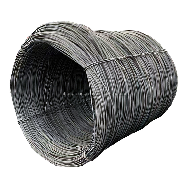 Rame di ferro di acciaio ad alto tenore di carbonio 5,5 mm 6,5 mm laminato a caldo Q195 SAE1008 per la fabbricazione di unghie ISO9001 2008 certificato