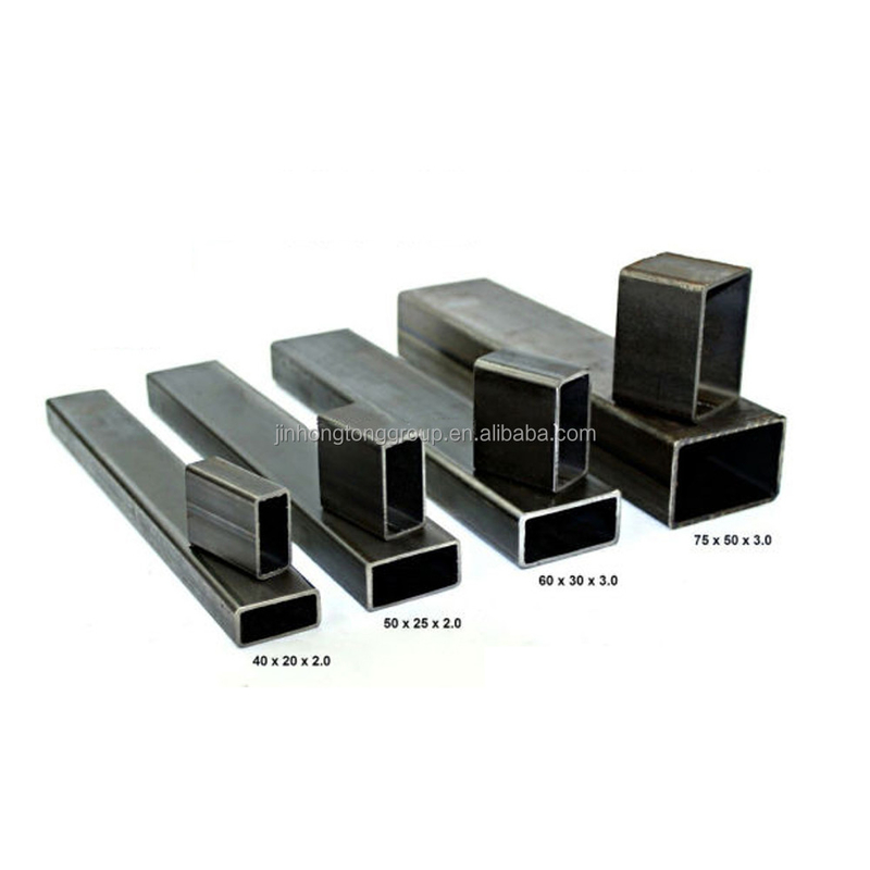 3M 4M 5M 6M tubo quadrato in acciaio al carbonio tubo di acciaio rettangolare a forma rotonda fatturazione in base al peso effettivo Q235 Q235B Q345 Q345B