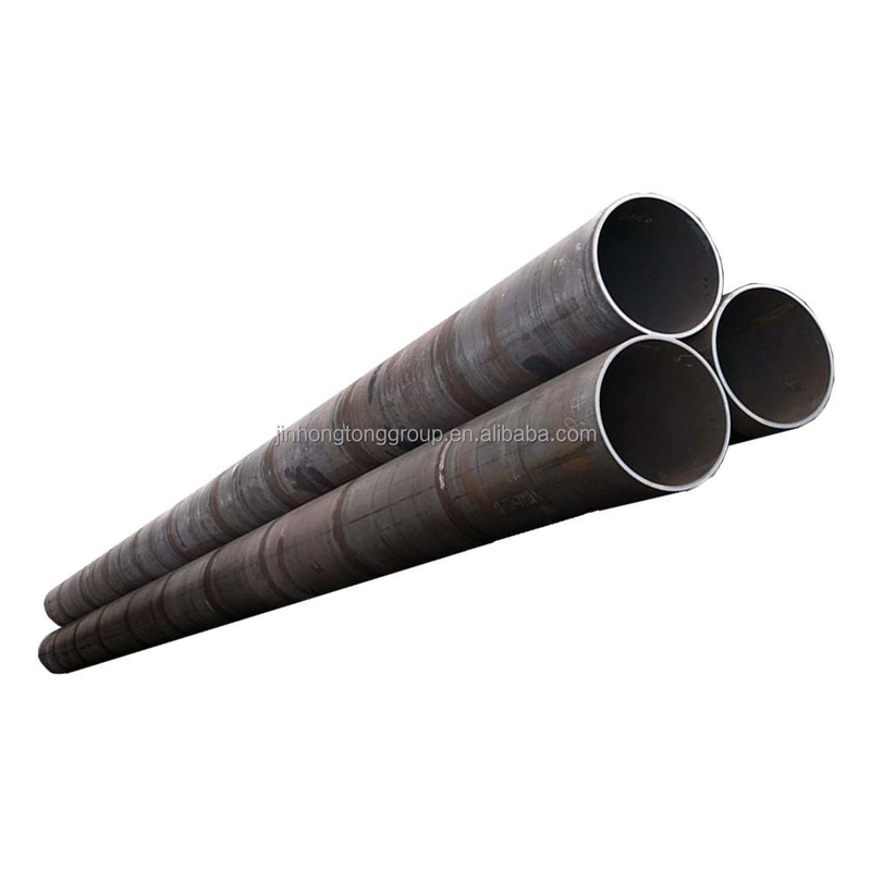5-30 mm Spessore della parete Tubo rotondo ERW Acciaio al carbonio nero Sezione cava per macchine pesanti