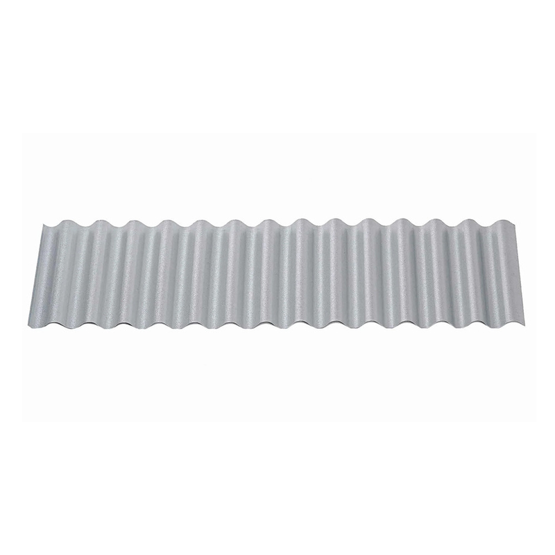 Fogli di ferro di qualità Galvalume Roofing corrugato 0.2MM 0.3MM 0.44MM Fogli di zinco di alluminio per edifici residenziali / commerciali