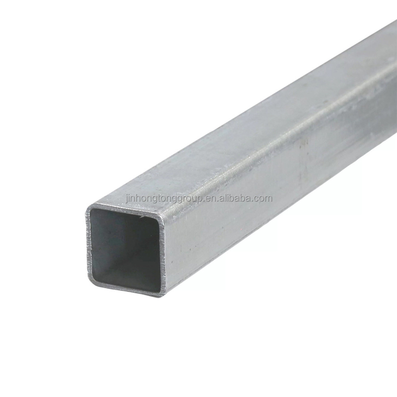 Tubo di acciaio quadrato galvanizzato a caldo 75x75 mm per la fornitura di materiale da costruzione in serra