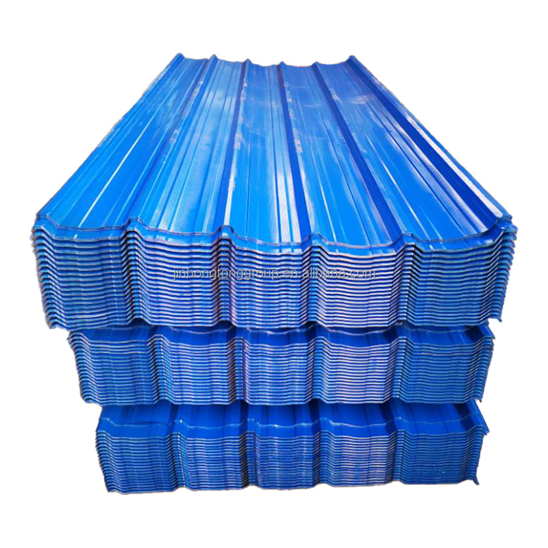 Personalizzazione Q195 Q345 Q235 DX51D ppgi Colore rivestito in acciaio ondulato foglio di tetto gi preverniciato / acciaio a piena durezza