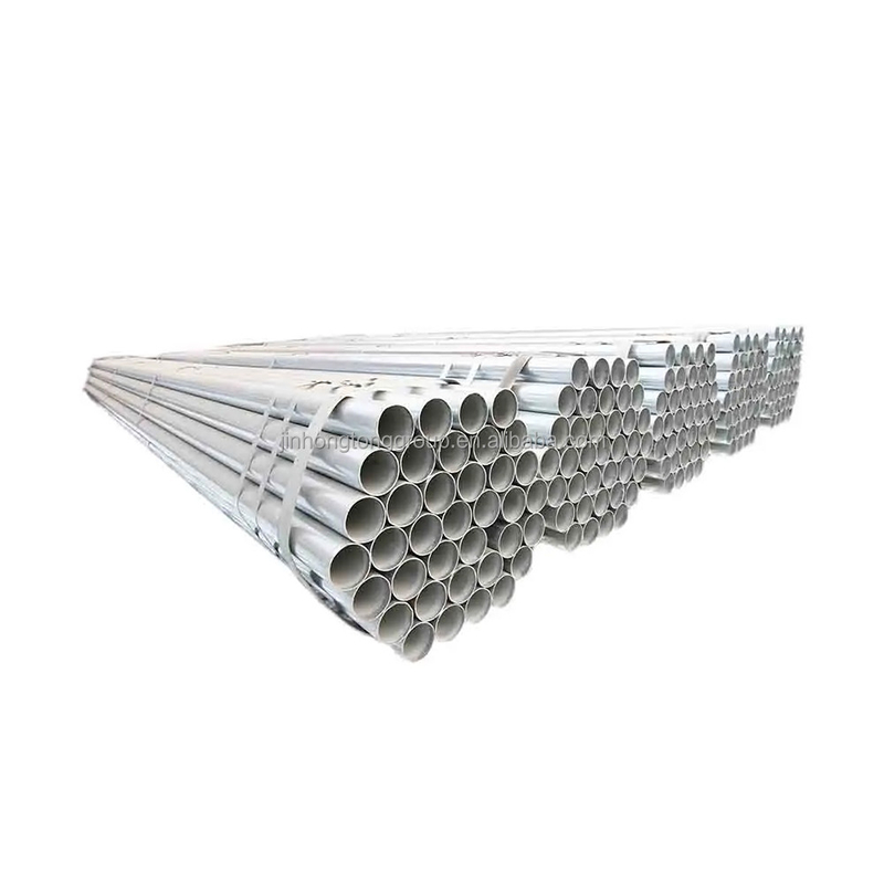 Acciaio strutturale ASTM A36 Q235 Tubo di acciaio galvanizzato rotondo con certificato CE e rivestito di zinco 200-700 g/mq