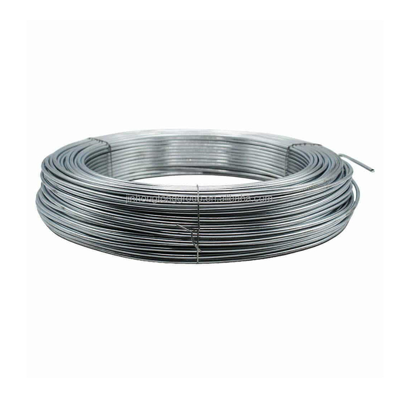 Barre di filo di acciaio galvanizzato di grado Q235 certificato ISO in diversi diametri da 1 mm a 14 mm con servizio di lavorazione della piegatura