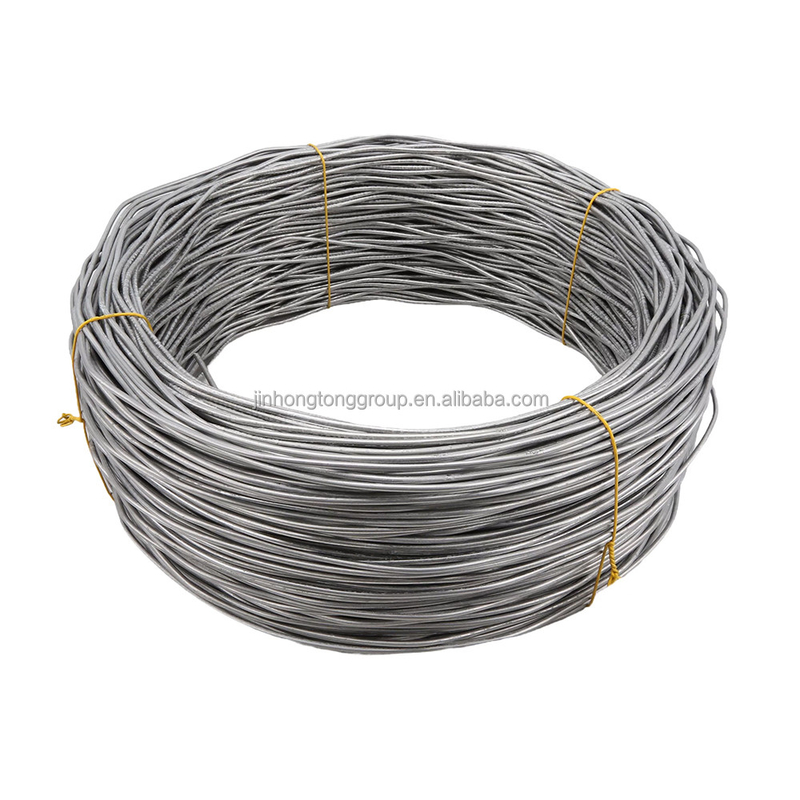 Fornitore diretto di filo di acciaio galvanizzato 5,5 mm 6,5 mm 8 mm Q195 Q235 SAE1006 SAE1008 per lunghezza personalizzata