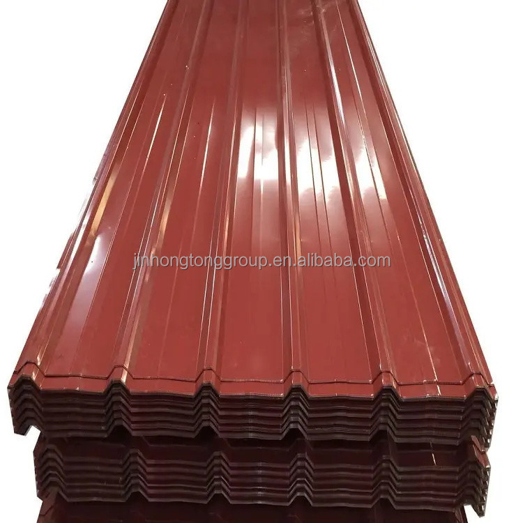 Foglio di copertura a spangolo zero Personalizzazione GI/Color Coated Sheet corrugato 0,20 0,25 0,3 mm Spessore PPGI RAL per case