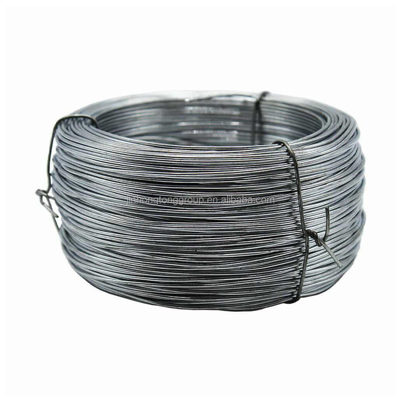 0.38-4mm di diametro di bobina filo di ferro argento elettro galvanizzato 2mm filo galvanizzato per legame duraturo