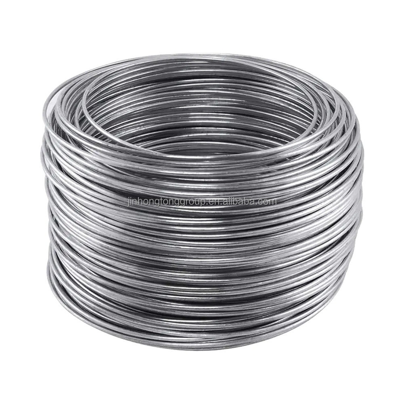 richiesta del cliente galvanizzato a caldo in acciaio mite MS GI filo 0,7 mm 0,8 mm 1,2 mm 1,6 mm 1,8 mm 2 mm di diametro con superficie nera
