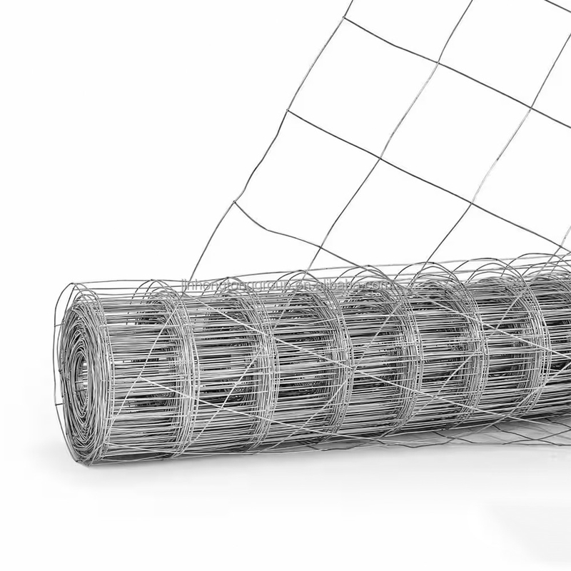 Tensile 12,5 calibro nodo fisso Acciaio Ferma Recinzione Zinc elettro galvanizzato 8-15g/m2 16 calibro BWG21 maglia saldata per l'agricoltura