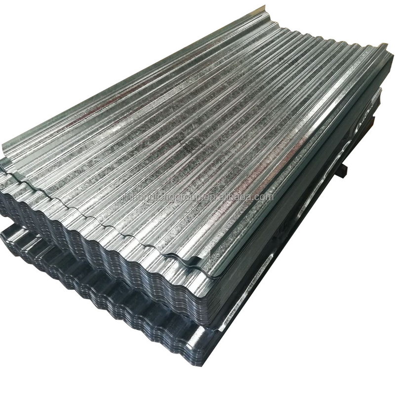1800-2000 mm Panelli di tetto in metallo curvo di lunghezza Zinc-galvanizzato Acciaio ondulato Pre-owned lamiere di tetto galvanizzate per soffitti
