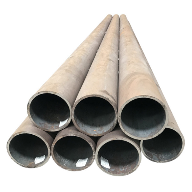Spessore personalizzato 6m Lunghezza ASTM A53 Tubo in acciaio al carbonio senza cuciture P235GH End Pipeline Bevel Black Painted 4'' Steel Pipes