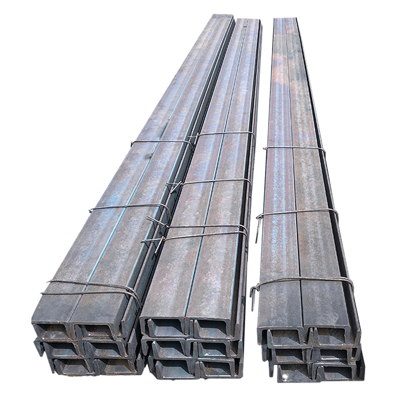 Tracce di acciaio galvanizzato a canale non perforate a forma di U campionate liberamente per Q235B SS400 Q345B