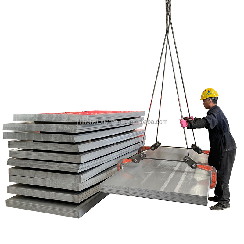 Q235 SPCC DC01 DC02 DCO4 laminato a freddo 130 0,12-2,0 mm*600-1250 mm Placca di acciaio al carbonio per la costruzione di edifici