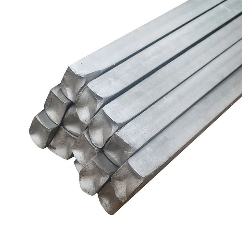 La fine Q235 Q345 SS400 materiale acciaio di carbonio Edilizia Acciaio da costruzione Barre quadrate con tolleranza ± 3% e Chamfering