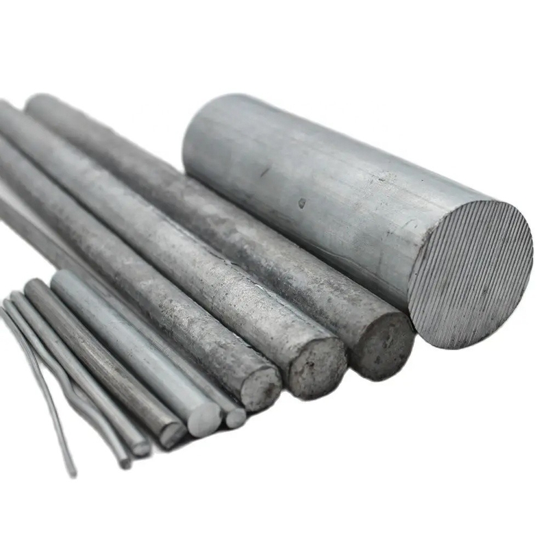 Q235 Q255 Q345 laminato a caldo laminato a freddo Rod di acciaio a barre rotonde per materiali da costruzione industria Servizio di lavorazione Decoiling