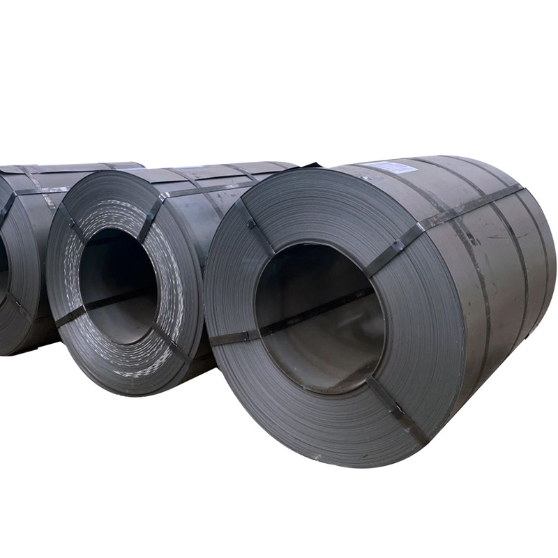 Strisce di acciaio al carbonio laminate a caldo, bobine, lamiere di acciaio galvanizzato con passaggio di pelle e tolleranza ± 1%