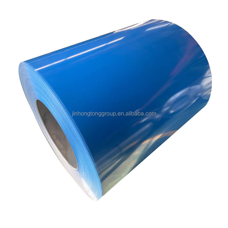 SGCC/CGCC Grade Color Coated Steel Coil per applicazioni industriali Larghezza 600-1250MM Coil ID 508/610mm Fabbricato