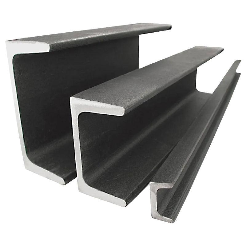 Sistema di supporto Q235 Q345 SS400 materiale 0,8 mm-3,0 mm di spessore Acciaio al carbonio a canale U