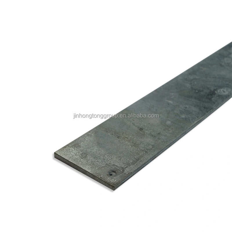 Alta Qualità Sae 5160 Flat Bar laminato a caldo per camion pesanti Primavera a foglia Materia prima nero Acciaio a stampo personalizzato Acciaio al carbonio